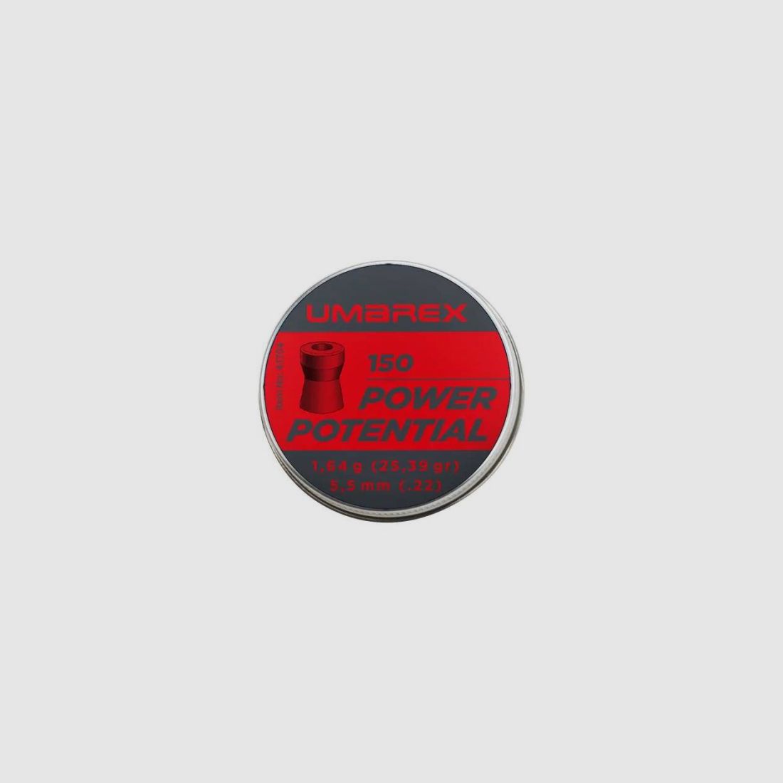 Umarex Diabolo Power Potential 5.5mm Flat Head 150 pcs., image 1 of 4