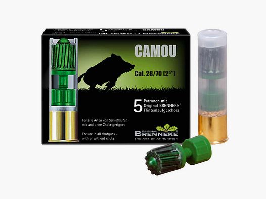 Brenneke Camou .28/70 18,3g 5 cartouches