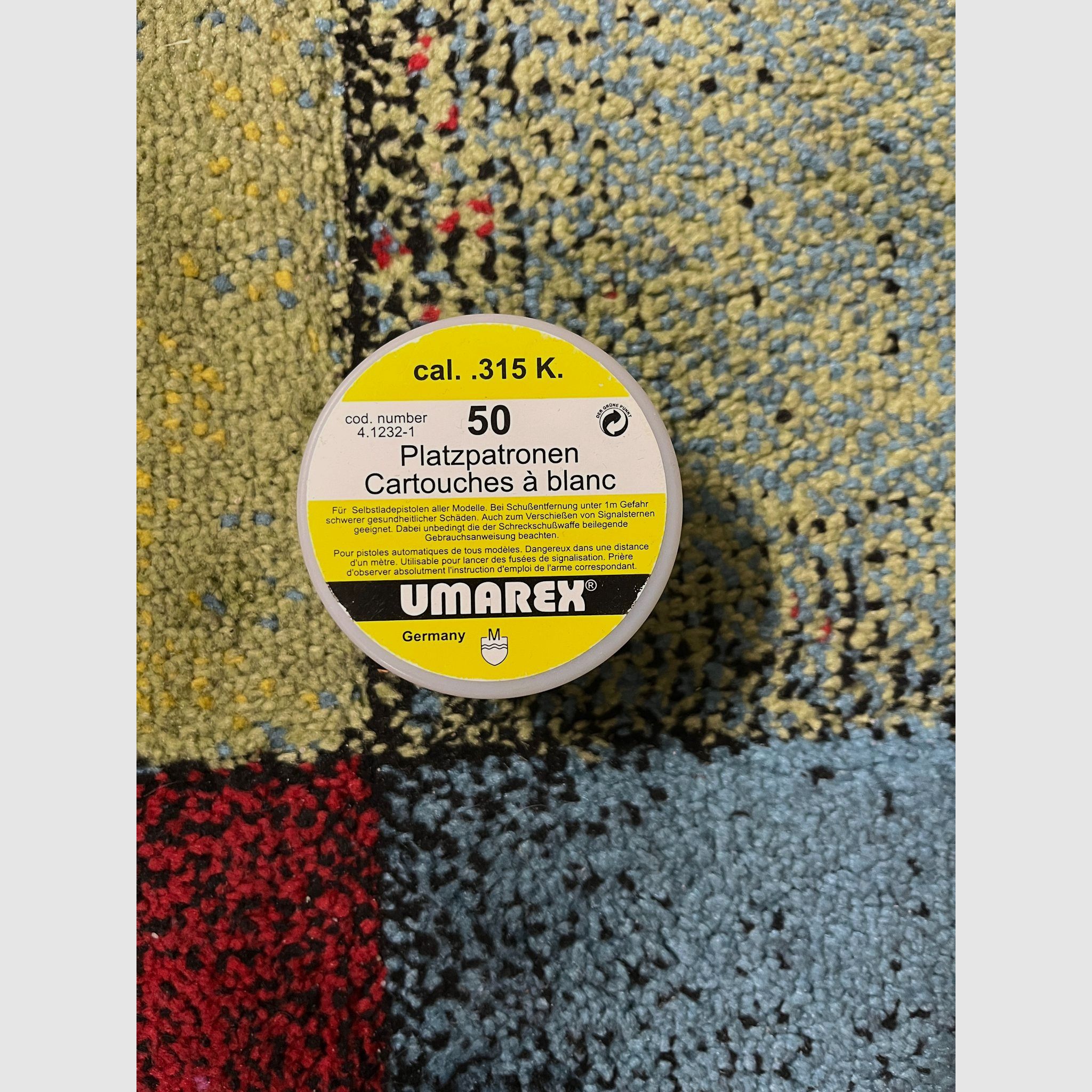 Umarex .315 K Platzpatronen