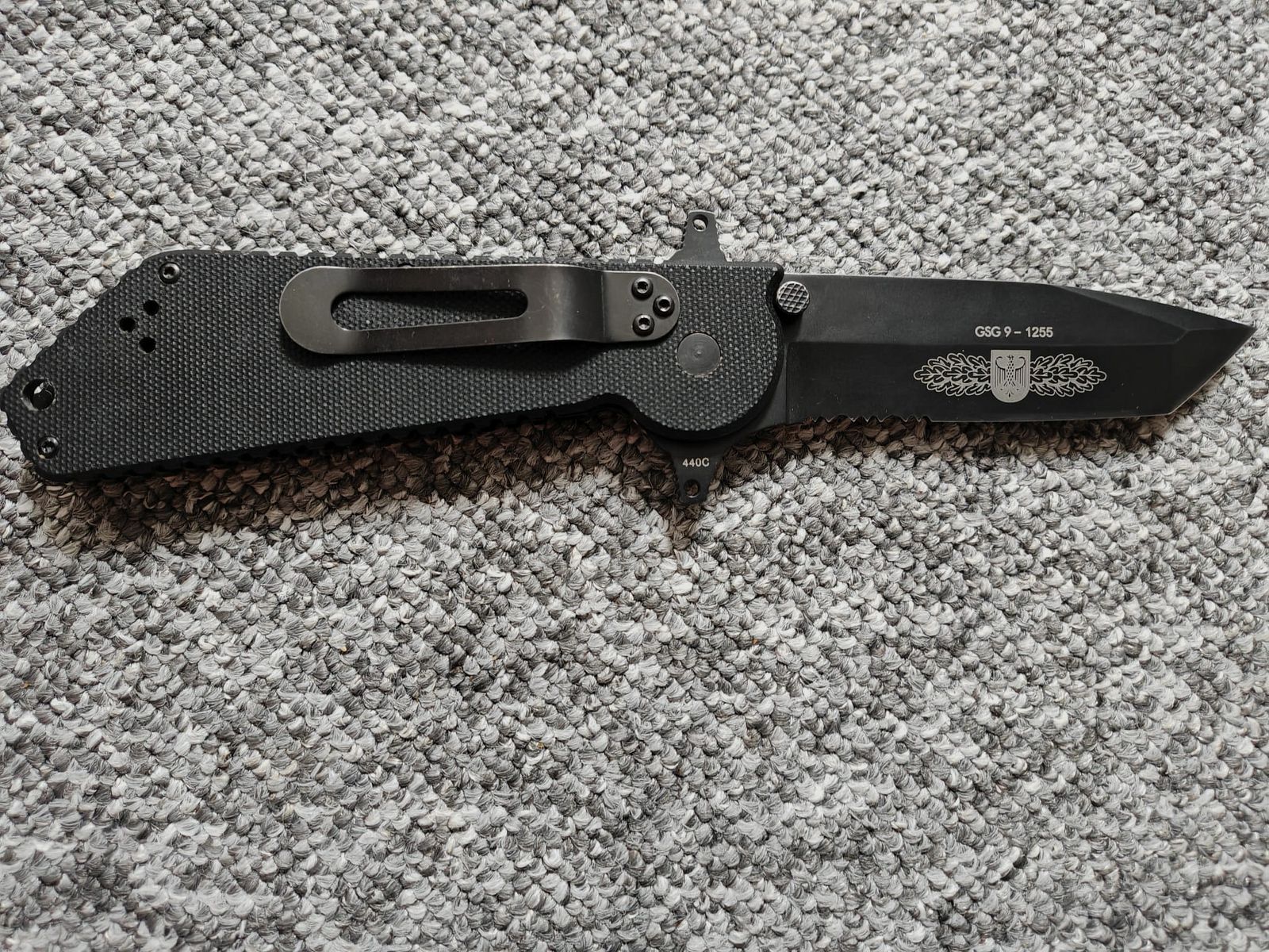 Knife of the GSG 9 made by Böker | Number 1255 | Absolute collector's item | not available for sale!