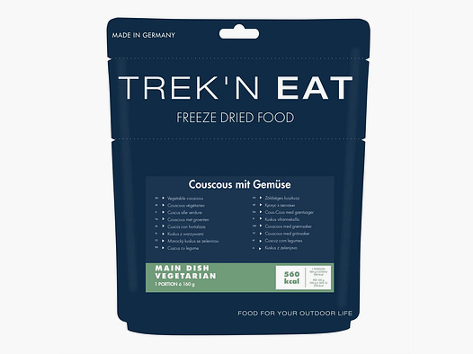 Trek’n Eat couscous with vegetables