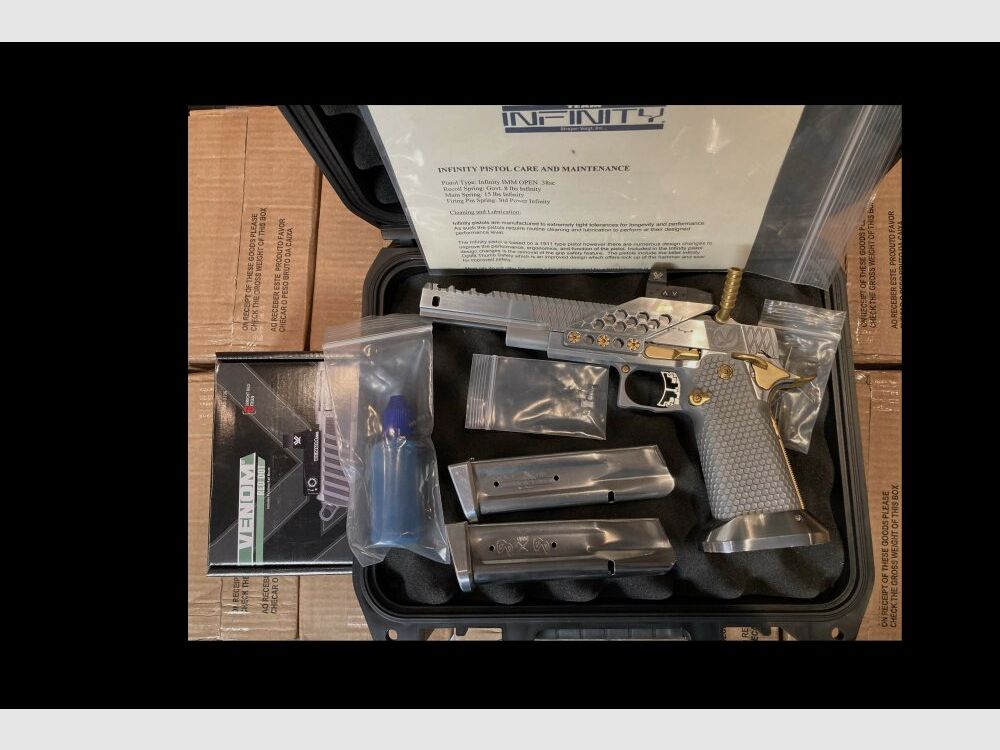 Infinity 2011 IPSC Open Racegun 38 Super Auto