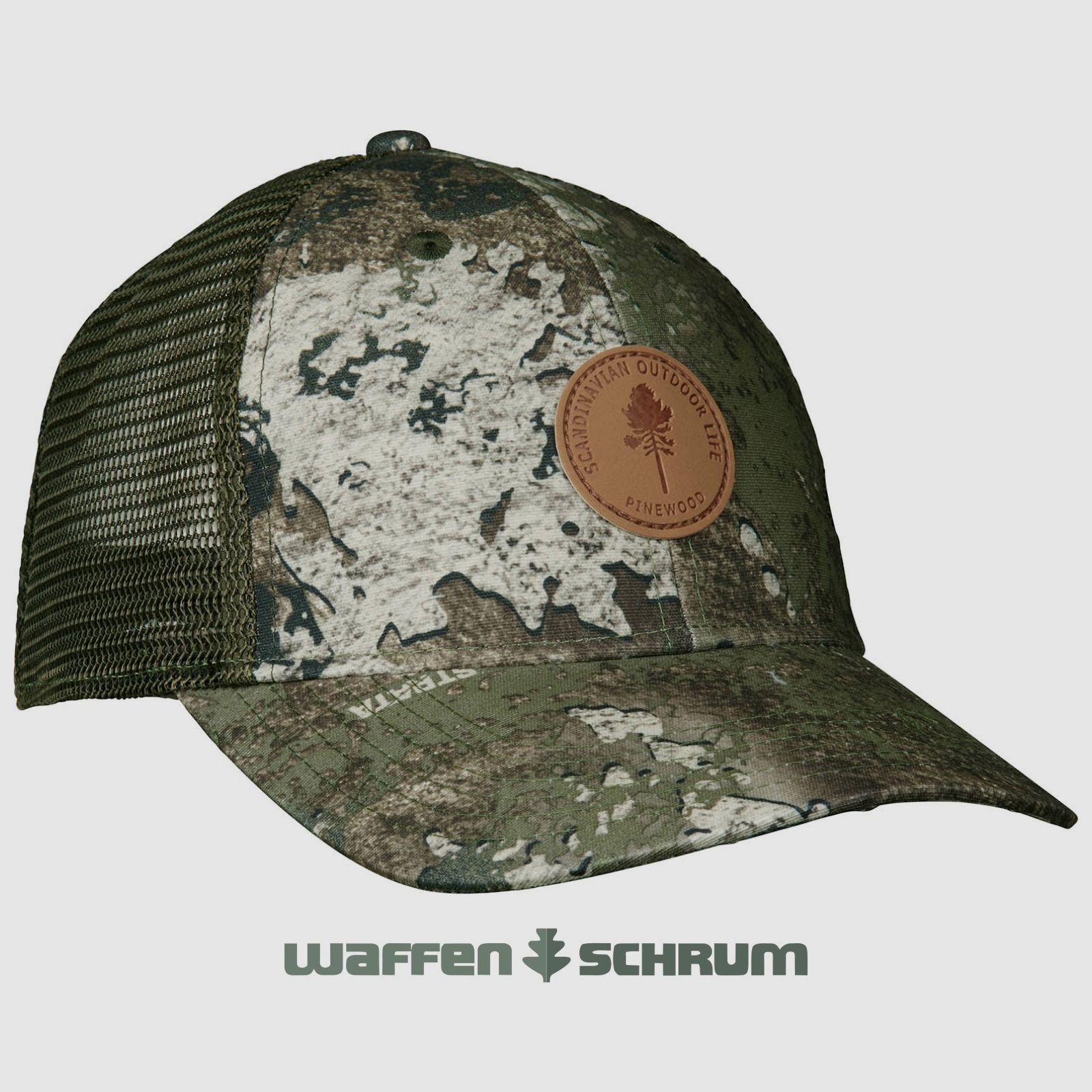 Pinewood Cap Hunters Mesh Moss Green