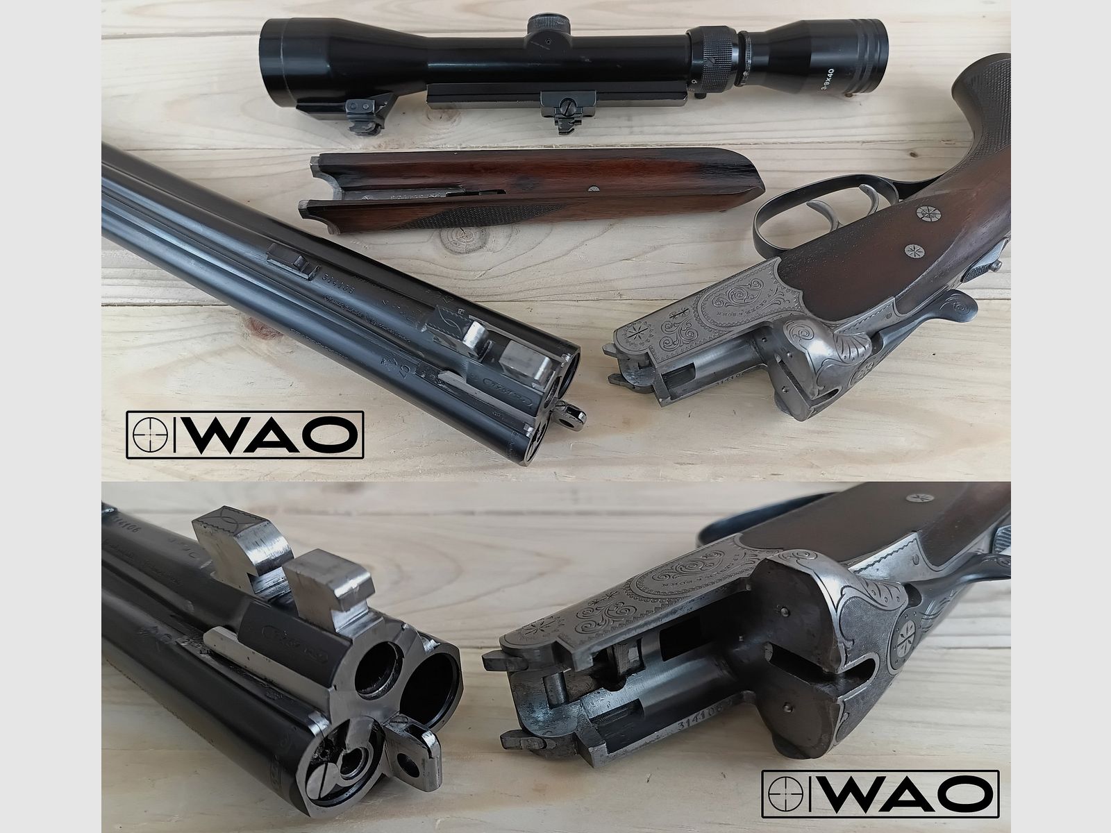 Sauer & Sohn Mod. 3000 Drilling, Kal. 7x57R, 16/70 *mit ESL & Optik*