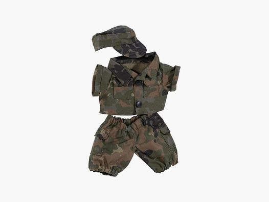 Unbekannt Teddyanzug klein flecktarn