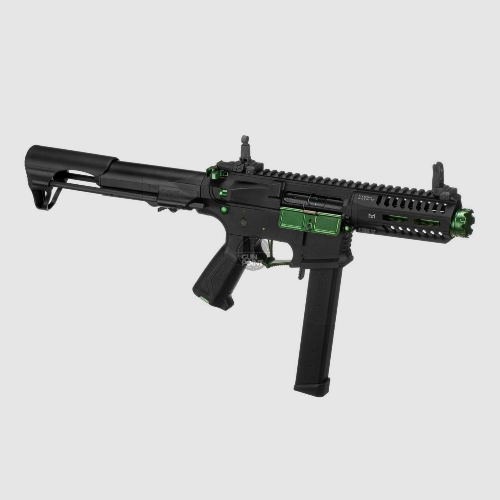 Softair - Gewehr - G&G ARP 9 0.5J-Jade - ab 14, unter 0,5 Joule