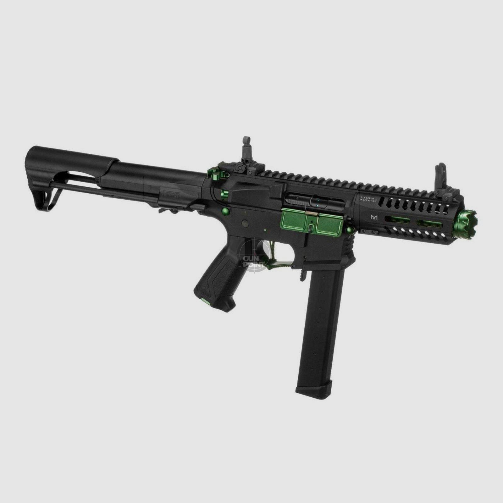 Softair - Gewehr - G&G ARP 9 0.5J-Jade - ab 14, unter 0,5 Joule