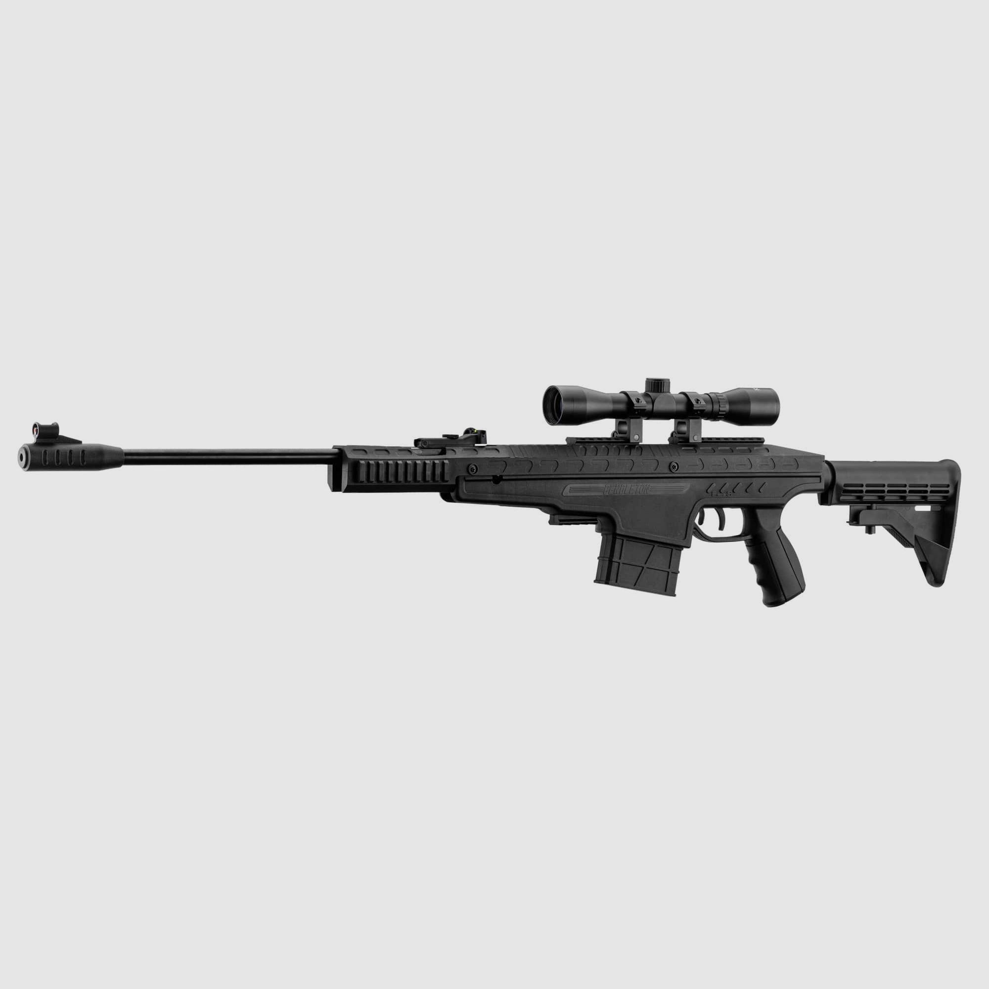 Pack Luftgewehr Bo Manufacture Taktik Break Barrel Pendleton - Kal. 4,5mm + Zielfernrohr 4x32, Bild 2 von 3