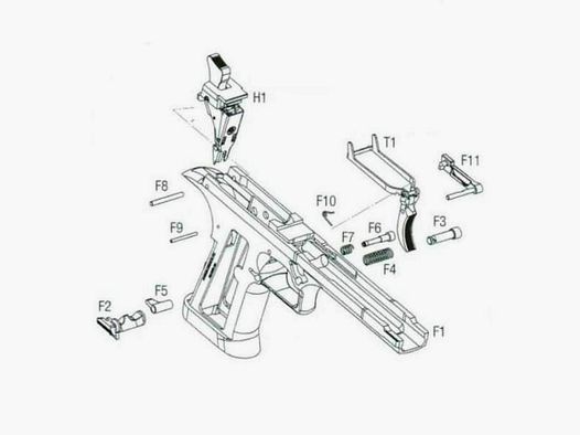 Magazinhalter Gold F5 Desert