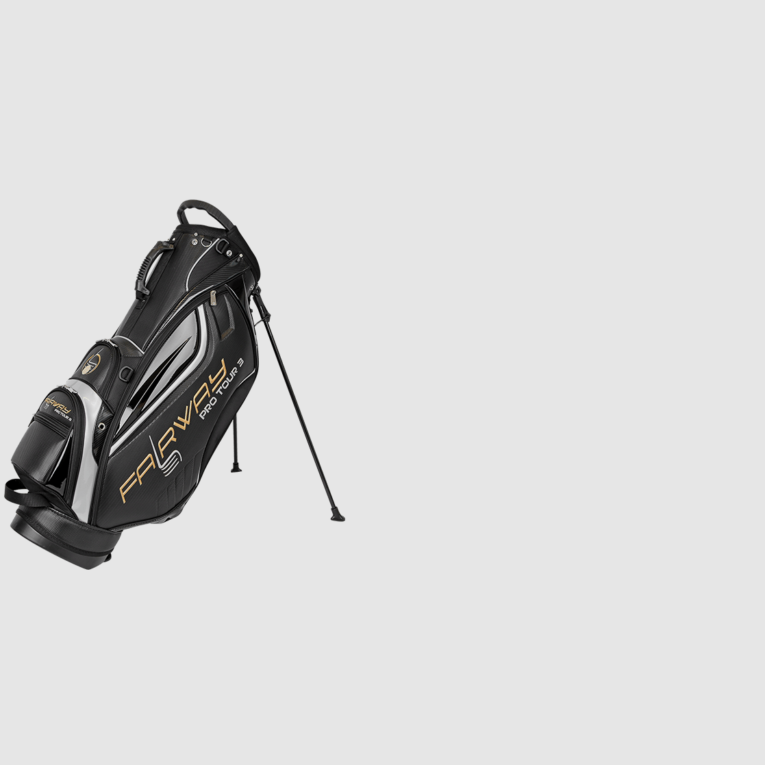 Staff-Golfbag - black