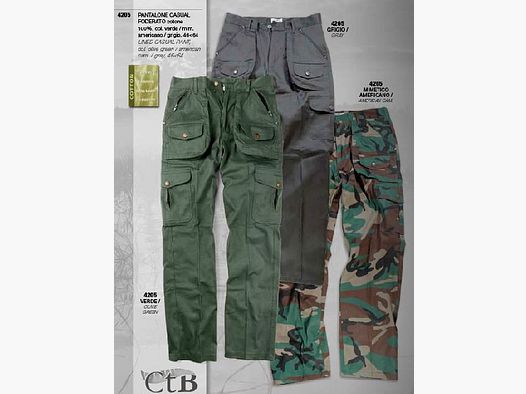 CTB PANTALON VERT 4205 TAILLE 46
