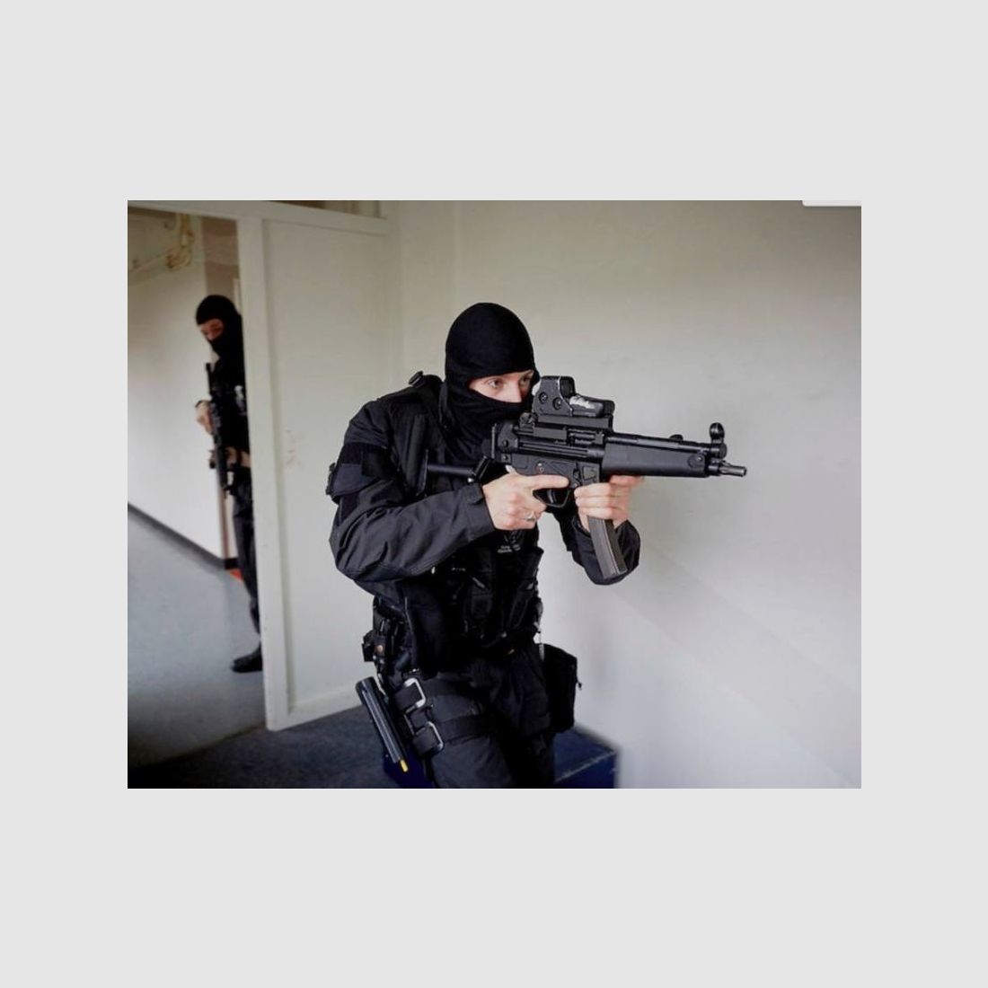 Sehr Seltene B&T Schulterstütze klappbar Helmversion für die MP5/ SP5 / Niederländischen Marechaussee/Zugriffsteam.