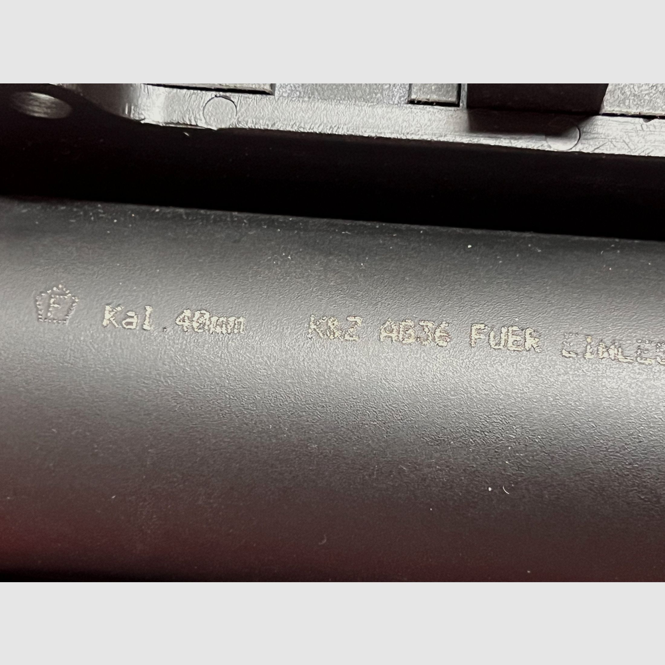 ST 36 Airsoft Granatwerfer für das G36 von S&T Armament in Schwarz 