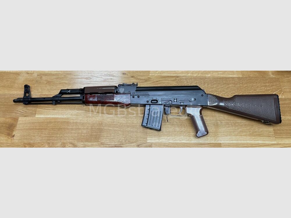 ¡Aprobado para uso deportivo! WBP Jack - rifle semiautomático .223Rem con piezas originales de la DDR NVA - sistema AKM AK47 AK74 - supresor de fogonazo AKM