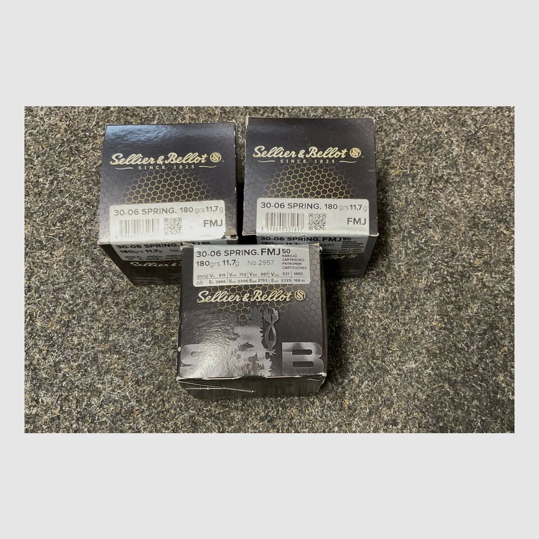 Sellier&Bellot 30-06 Spring 180 grain