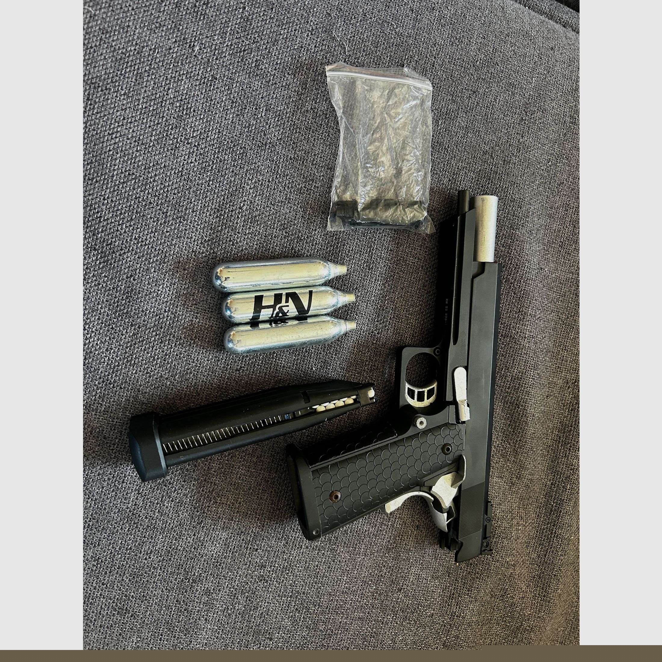 Softair Pistole gaskapseln