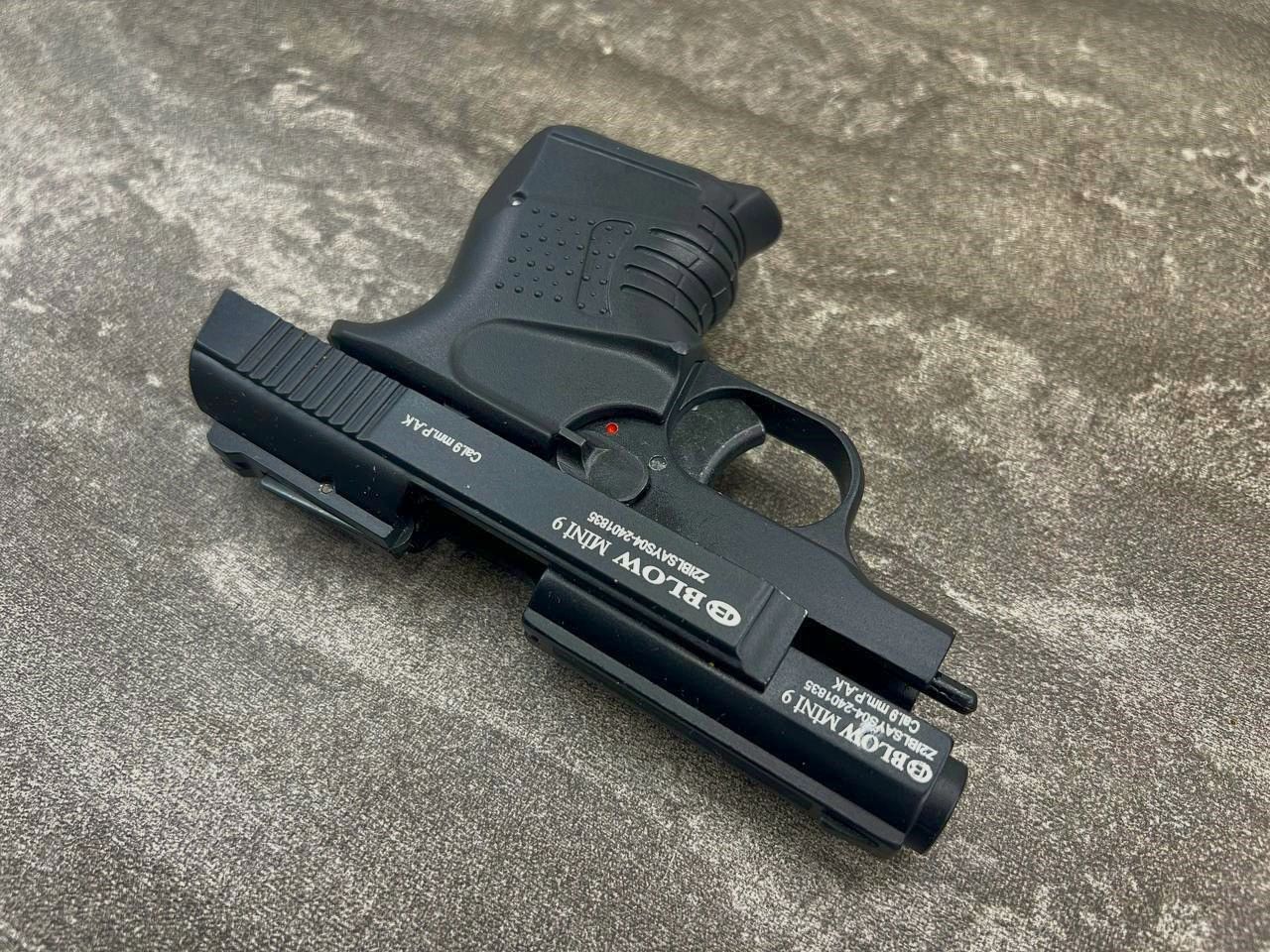 BLOW Mini 9 mm P.A.K. – kompakte Schreckschusspistole – EU-weiter Versand