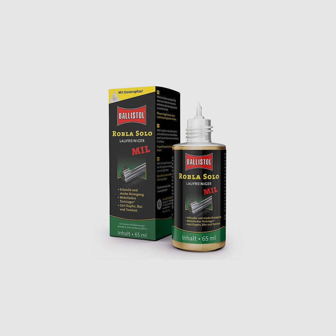 BALLISTOL Robla Solo MIL Laufreiniger 65 ml Flasche (9,23 €*/100 ml)