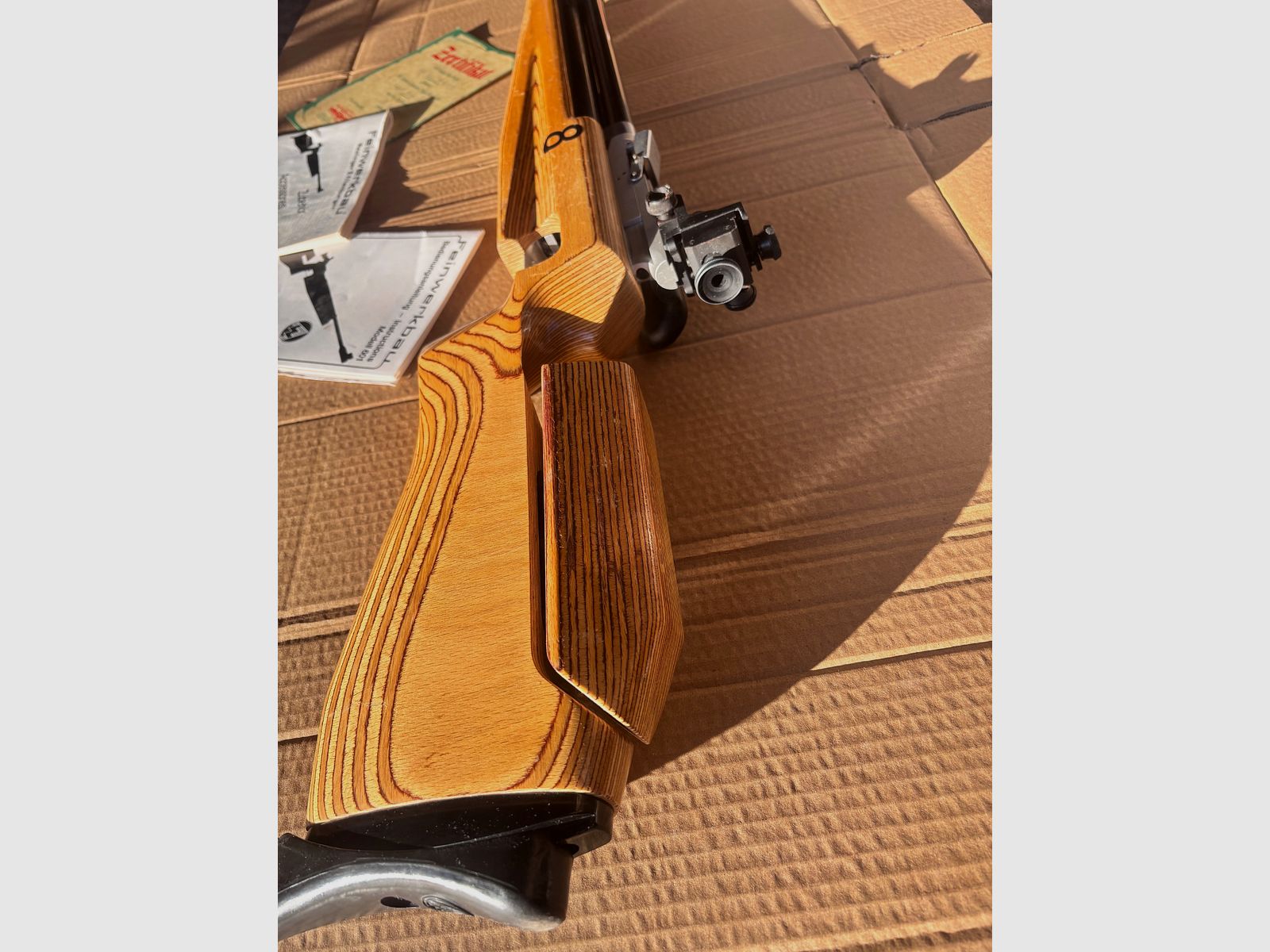 Fine work construction model 601 match air rifle/defective