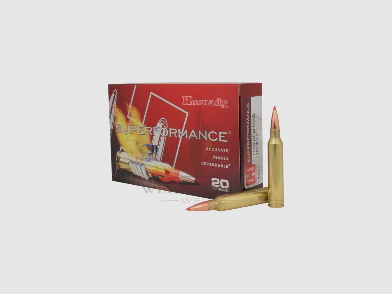 Hornady Superformance 7mm Rem. Mag. 162gr SST