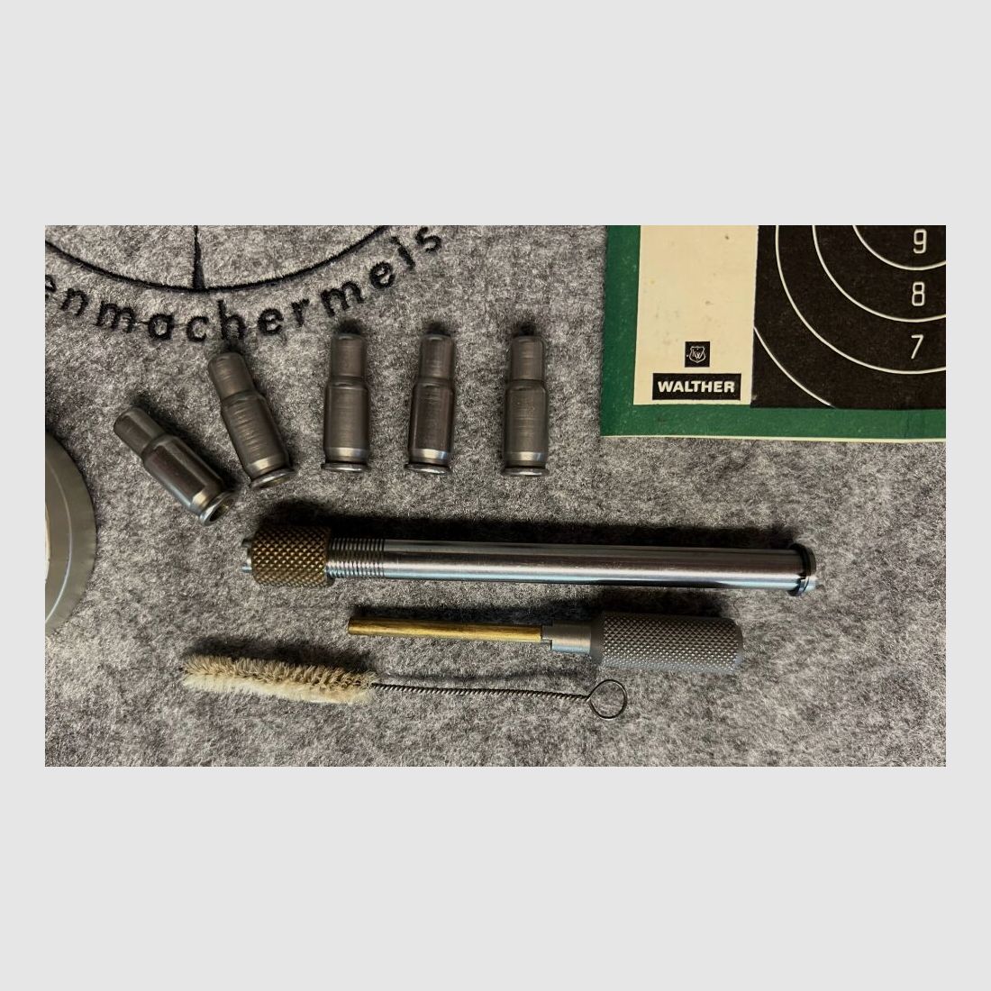 Lothar Walther insert barrel cal. 4mm M 20 centerfire from 7.65mm for pistol PP