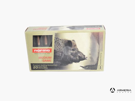 Norma Medium Game Kaliber .308 Win BondStrike 180 Grain – 20 Patronen