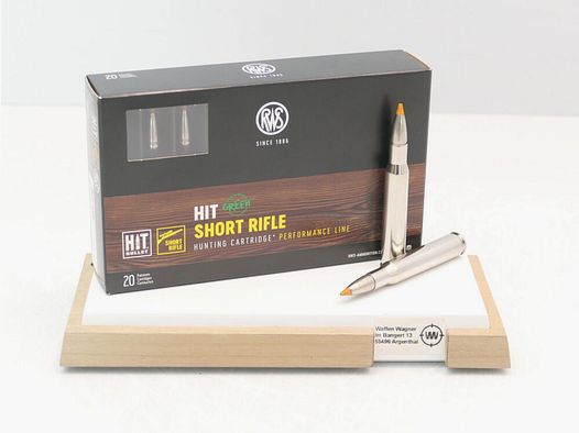 RWS HIT Short Rifle 10,7/165gr à20 .30-06 Spring.