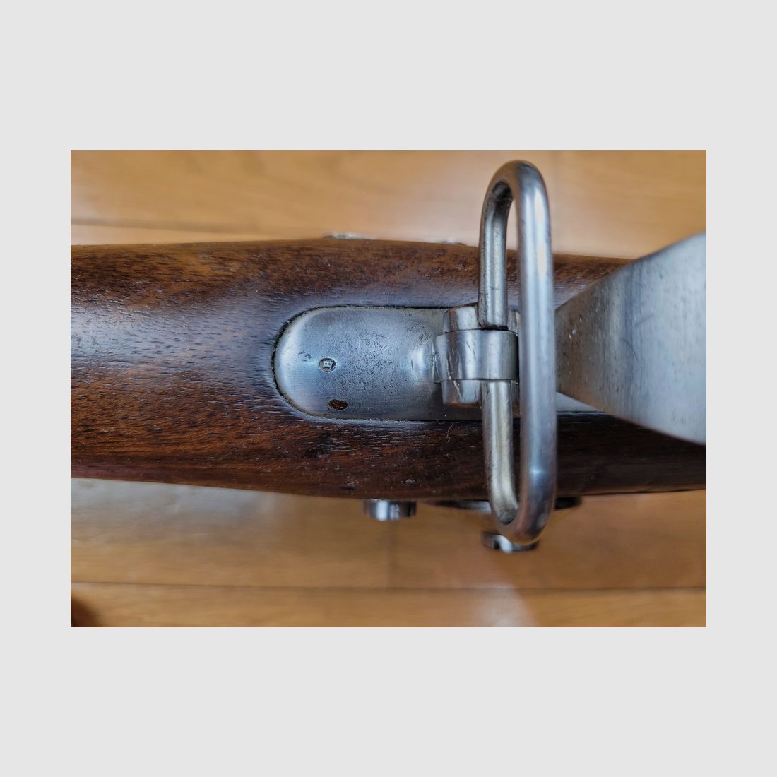 Wunderschönes Gewehr der Gardegrenadiere Modell 1854 – schöner Lauf – schöne Markierungen und Stempel – 1. Herstellungsjahr Saint-Étienne – eines der 7000 überlebenden nicht gekürzten (im Inventar von 1863!) – TBE +, Bild 22 von 28
