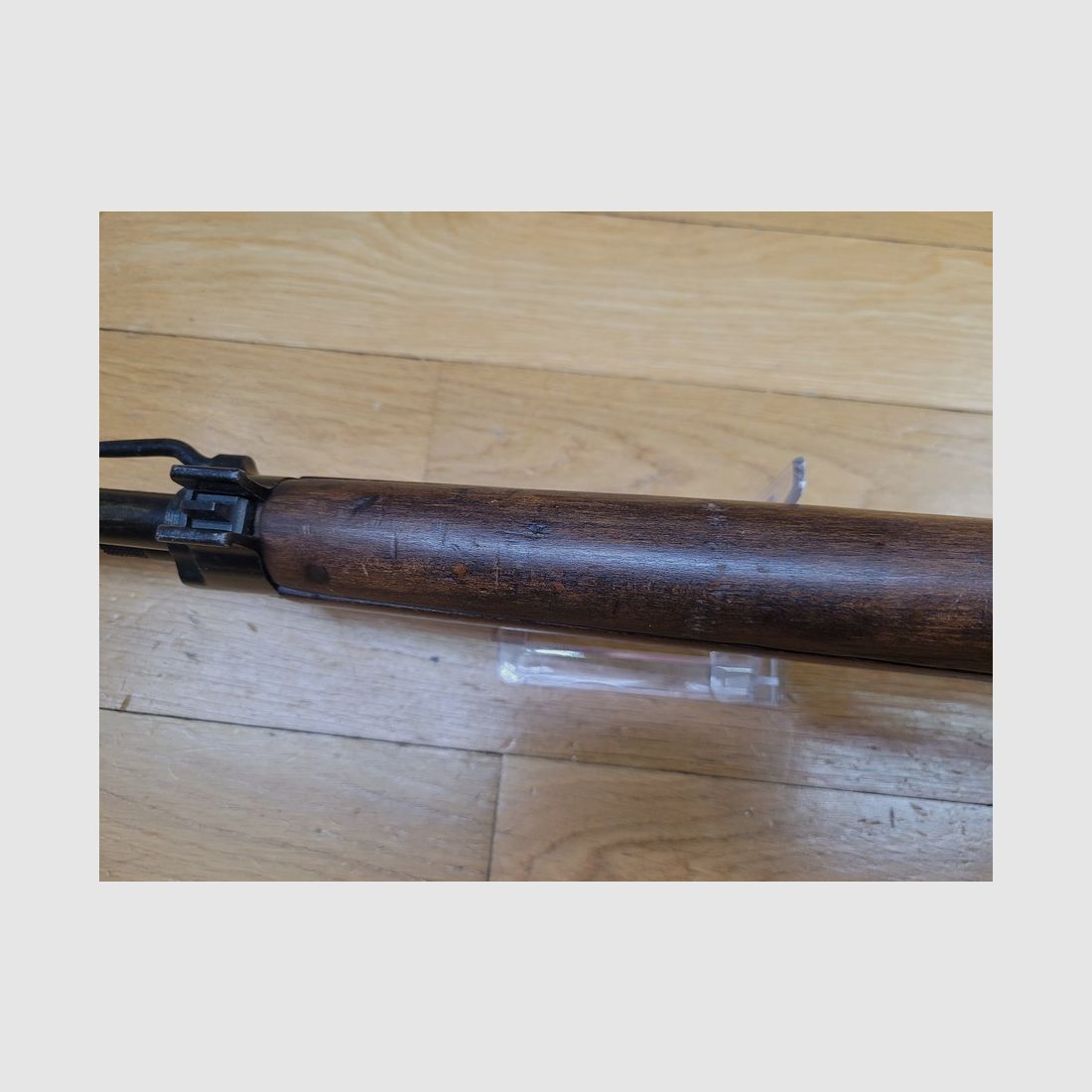 Bemerkenswerter MAS 36 1. Typ aus Original – Keine Modifikation nach Ende 1939 – 7,5×54 MAS – Mononummer inklusive Bajonett – Ausgezeichneter Lauf – Gewehrriemen – Clips verfügbar – TBE ++ – Ein Top-Sammlerstück!, Bild 27 von 36