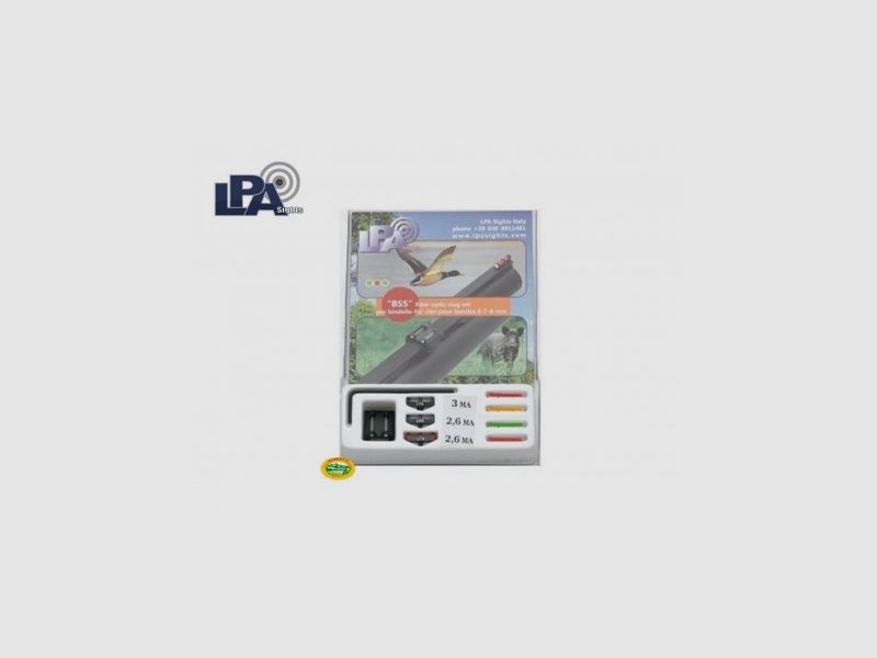 Set LPA BSS Mire et Guidon pour Bindelle