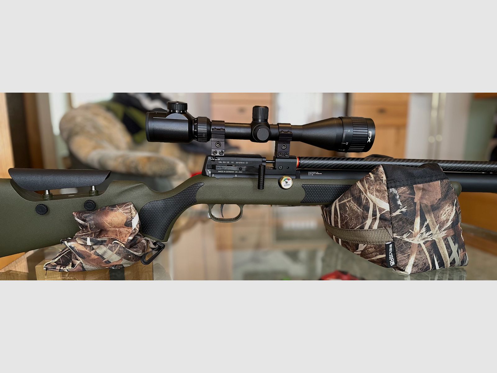 Diana XR200 in complete set with scope and Diana hand pump + export kit