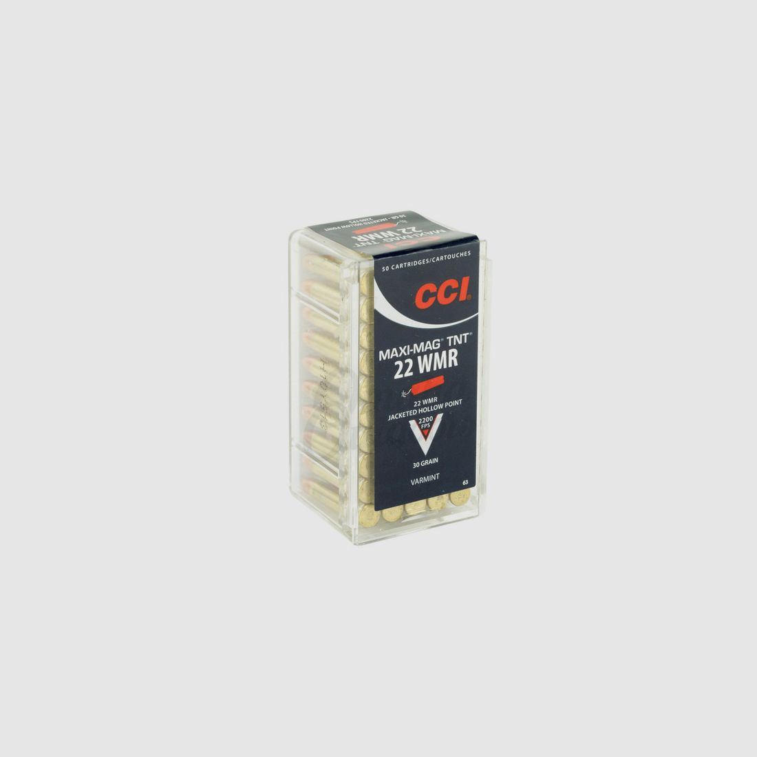 CCI Maxi-Mag TNT .22 WMR 30GR JHP 50 Patronen
