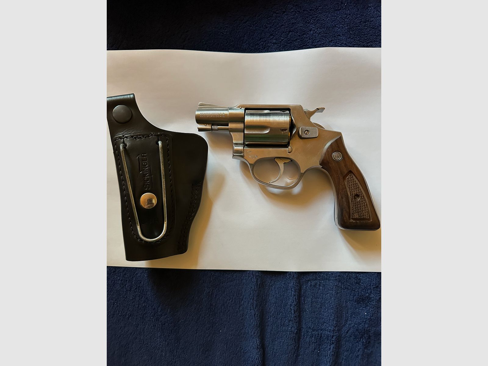 Revolver Rossi  Kal 38 mit Holster