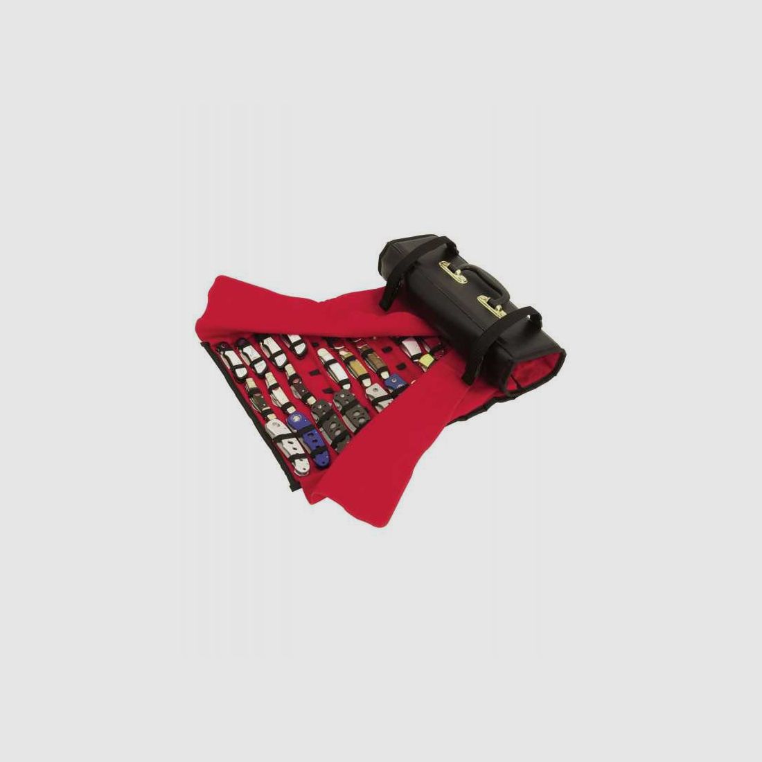 Borsa rotolante per 50 coltelli