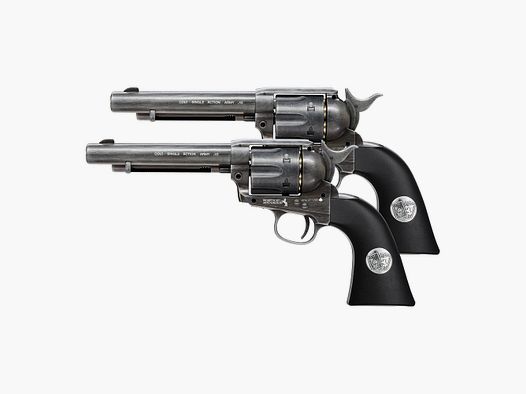 Colt Single Action Army Double Aces Duel Set Kaliber 4,5mm Stahl BB