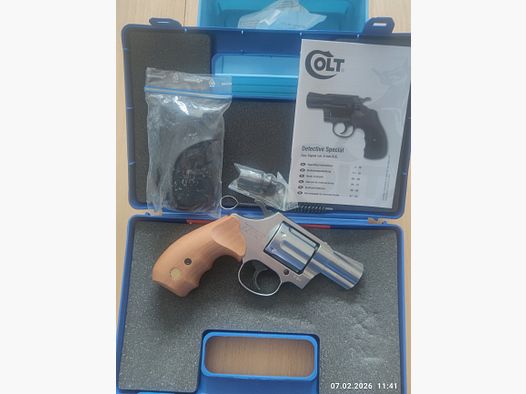 Colt Detective Special STAINLESS EDITION 9 mm RK