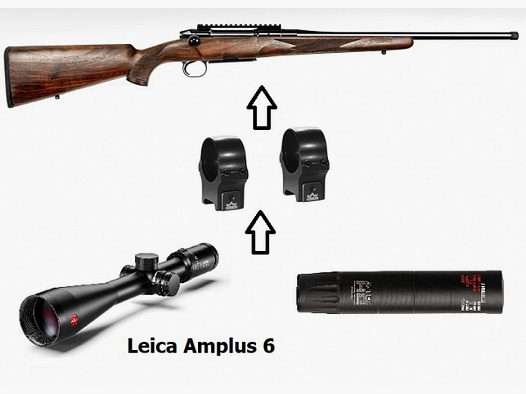 Heym SR 30 Allranger + ZF Leica + ... - Power Pacs - Pack Complet