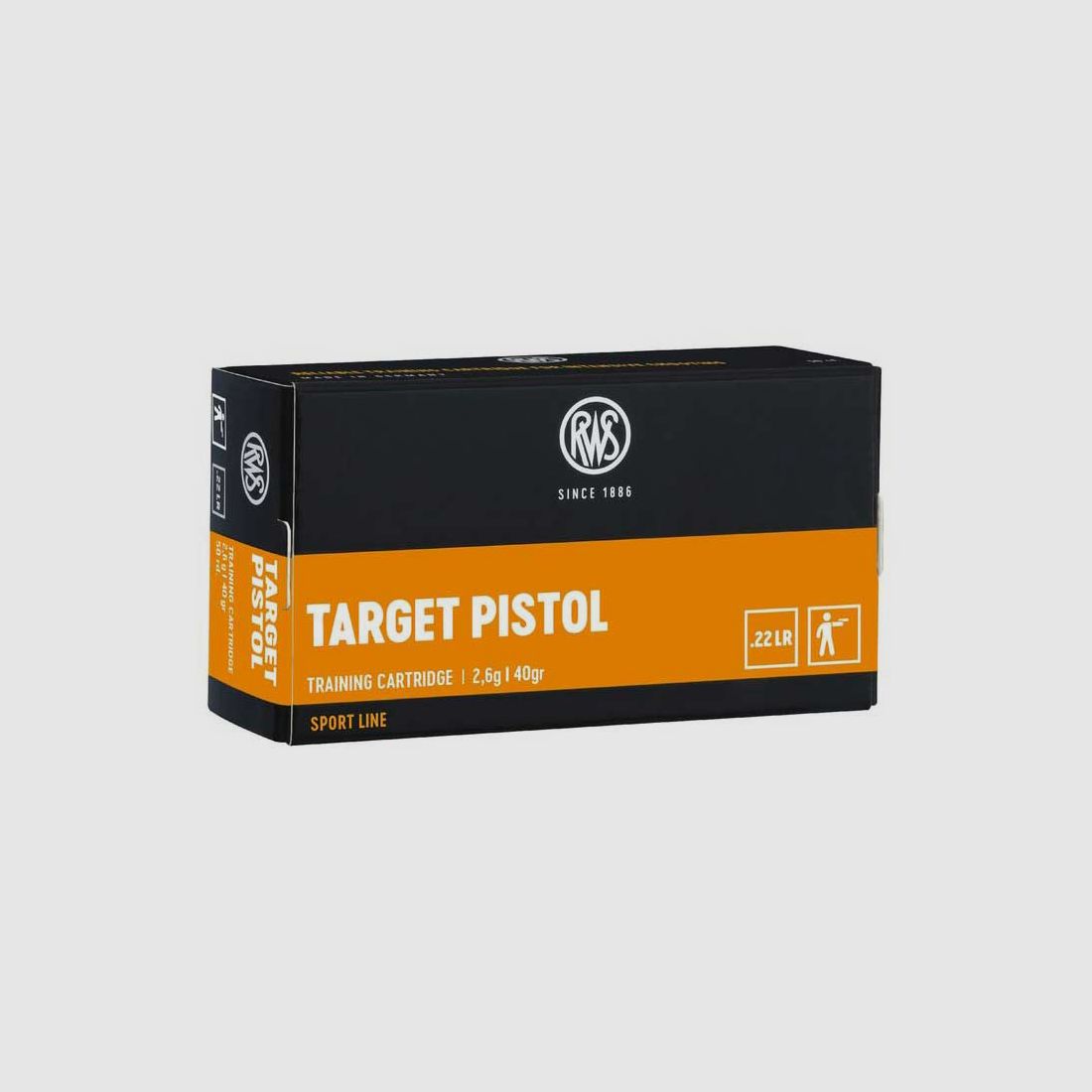 RWS .22 TARGET PISTOL 2,6g / 40gr