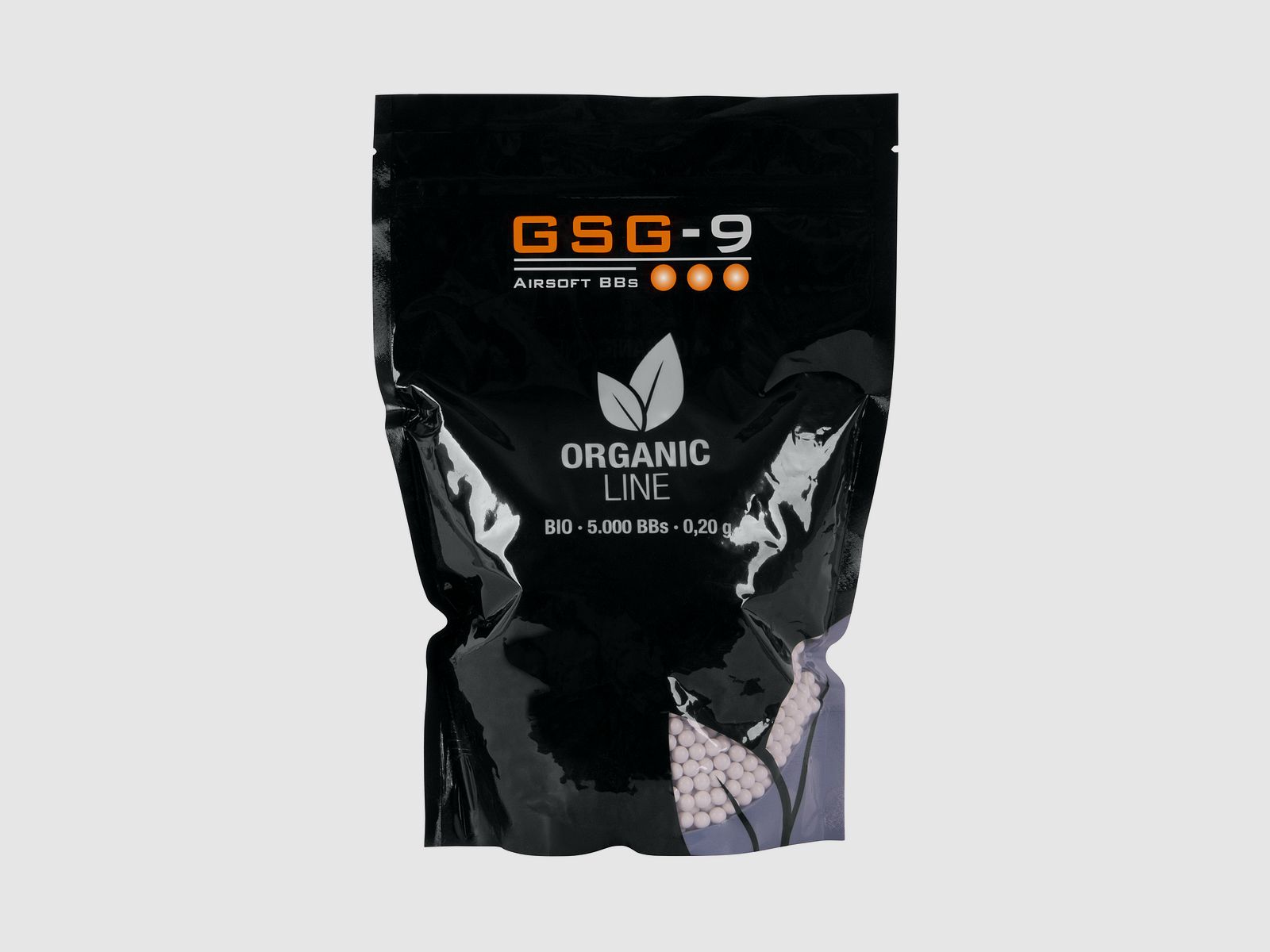 GSG-9 Organische Lijn 6mm BIO BB's Wit 0,20 g 5.000 Stuks