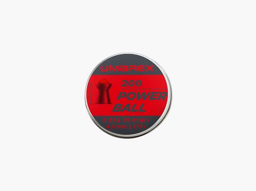 Plomb Powerball Umarex Tete ronde Cal.4.5mm 0.61G X200
