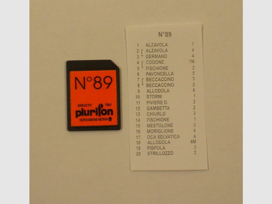 MINI CARD RDP2 20 CHANSONS: OISEAUX AQUATIQUES, BECASSINE ET ÉTOURNEAUX