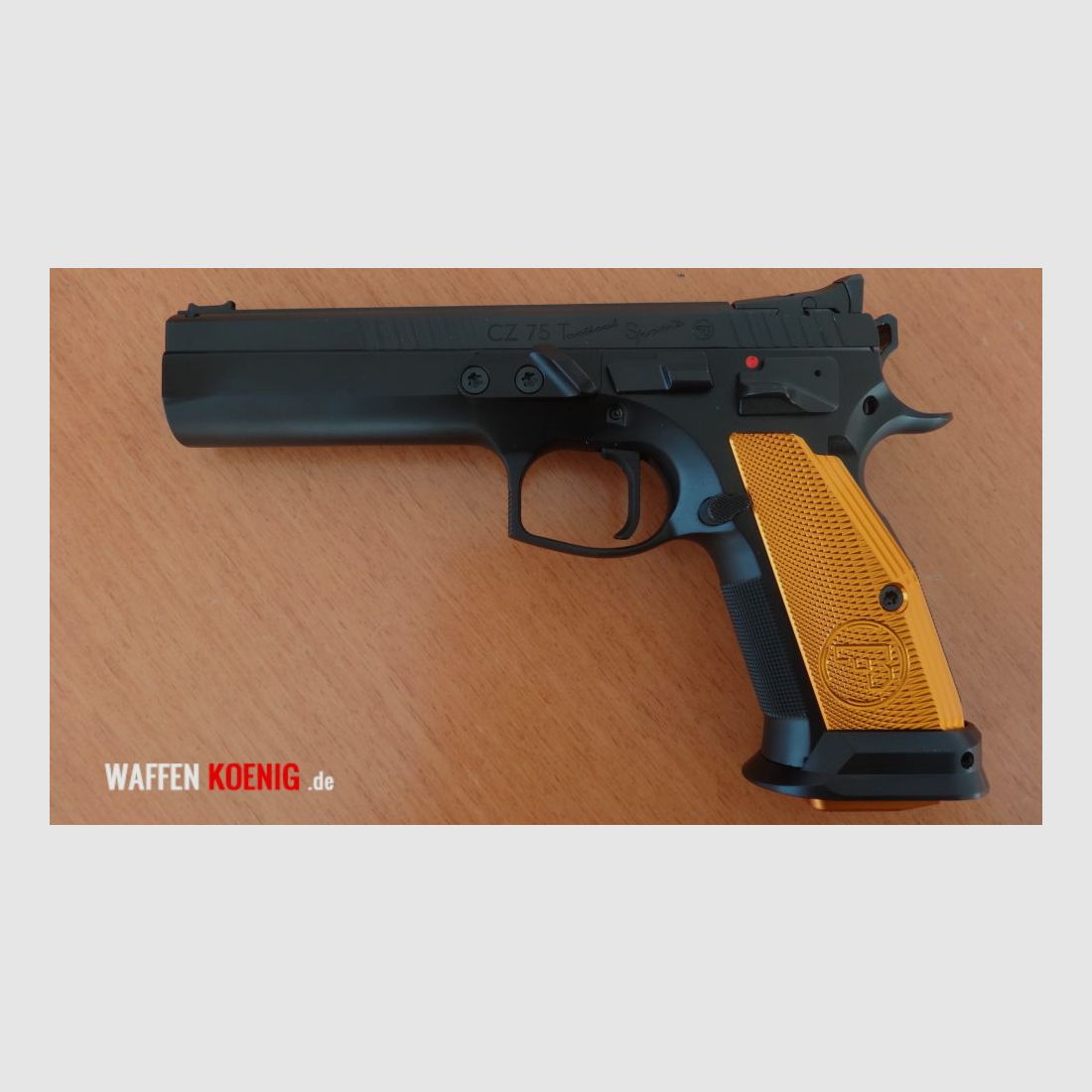 CZ-Brünner PISTOL CZ 75 TACTICAL SPORTS ORANGE, CAL. 9X19 MM