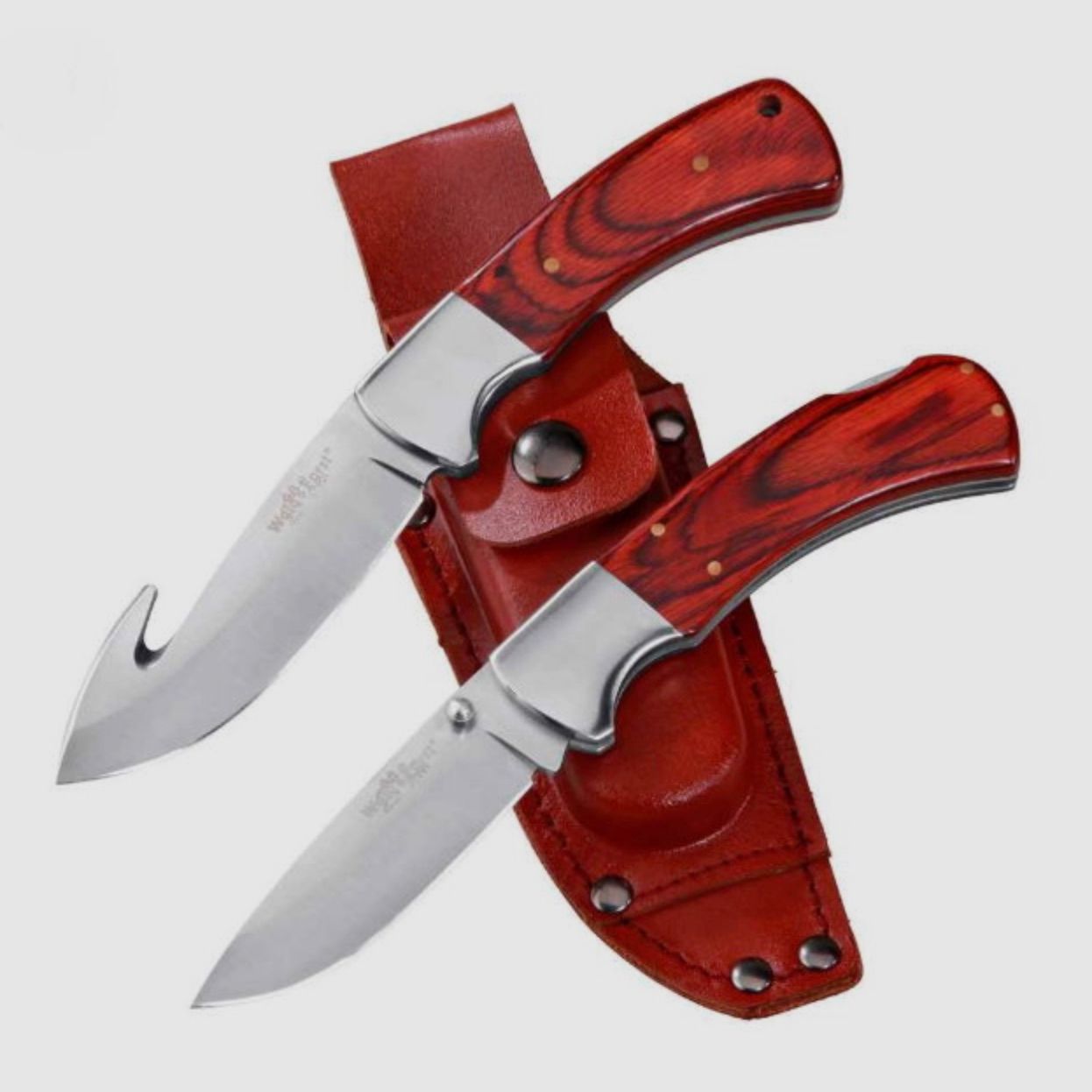 Messer Set 2 teilig mit Pakkaholz 176950