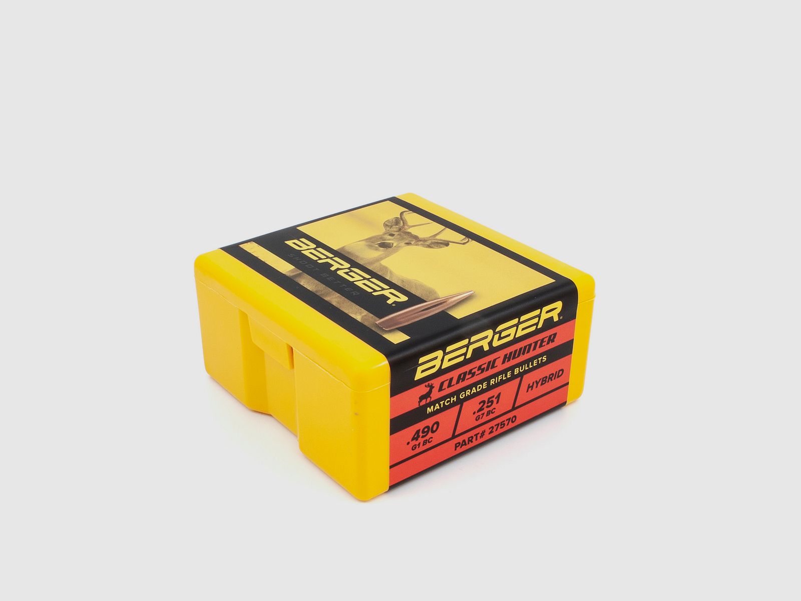 Berger Geschoss .270 Classic Hunter 130GR 100 Stück