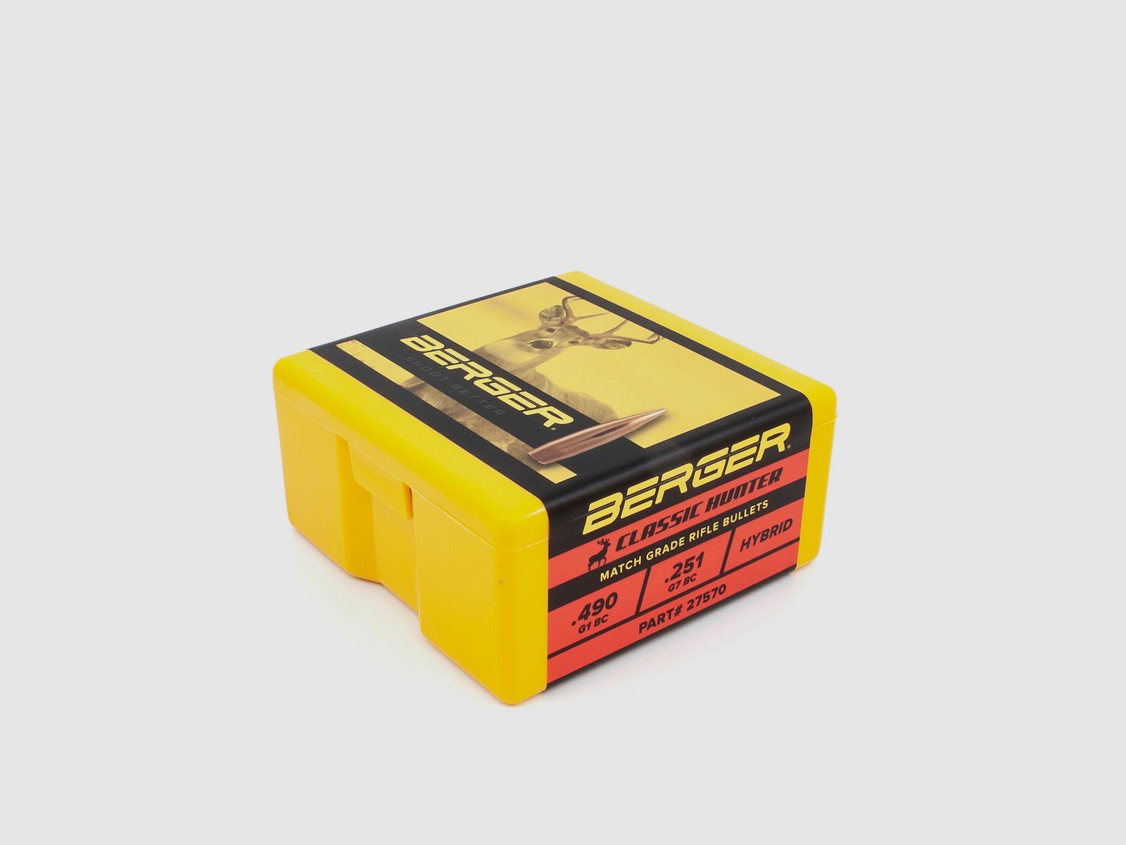 Berger Geschoss .270 Classic Hunter 130GR 100 Stück