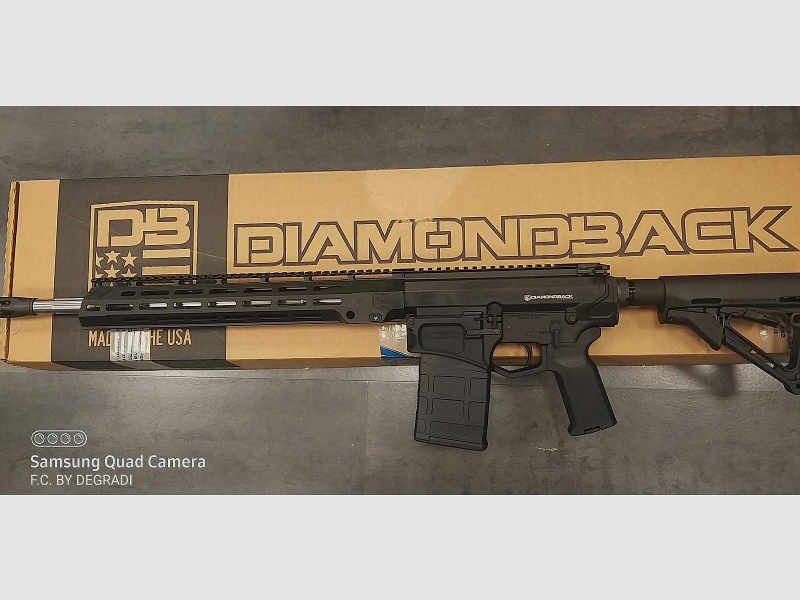 DIAMONDBACK BLACK-GOLD DB10 18” Kal. 308 Win, Bild 2 von 4