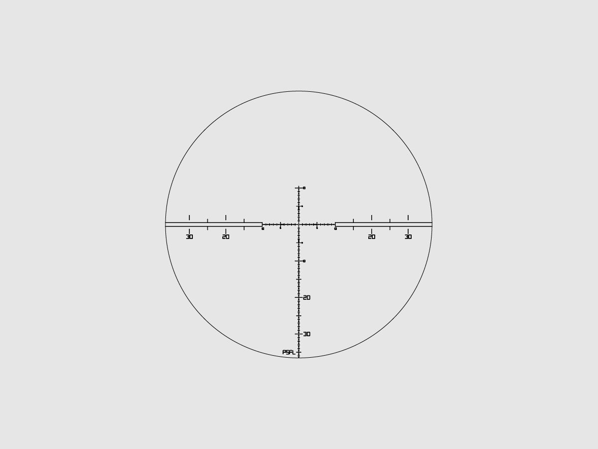LUNETTE PMII 5-25X56 LP P5FL 1CM CW DT ST, afbeelding 5 van 5