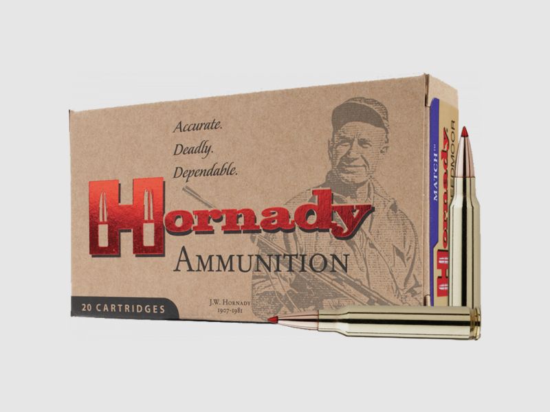 Hornady Match 6,5mm Creedmoor ELD Match 120 grs Büchsenpatronen