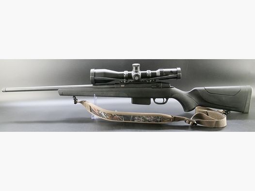 Brenner BR20 .308Win; Stahl-Picatinny, Stahl Hawke Montage und HAWKE Zielfernrohr Vantage 4-16x50