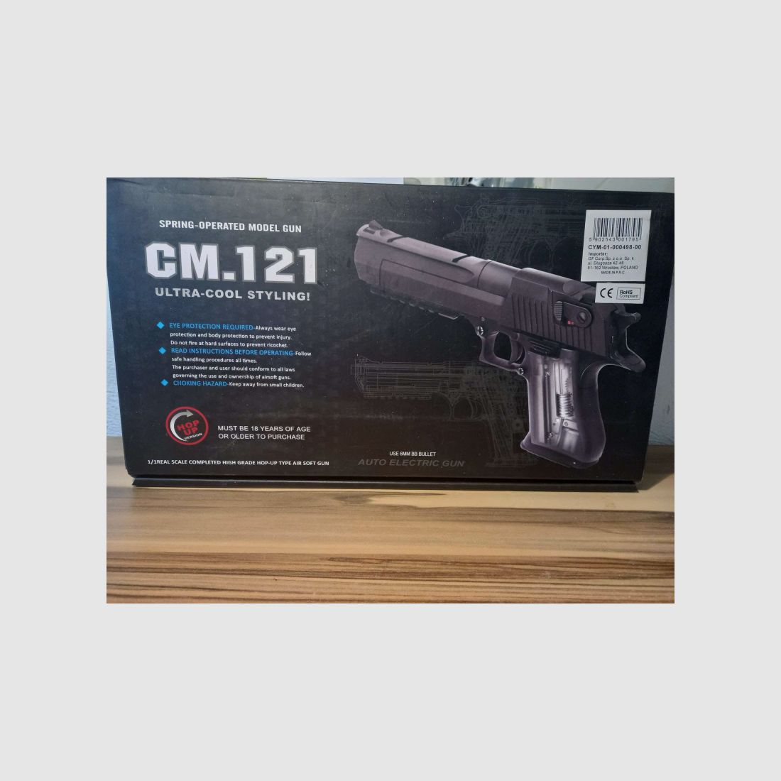 CM.121 - Desert Eagle - AEP - Airsoft